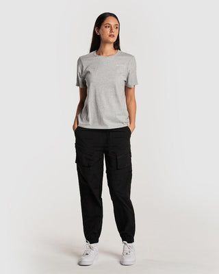 WMNS STELLA TEE/STANDARD GREY MARLE